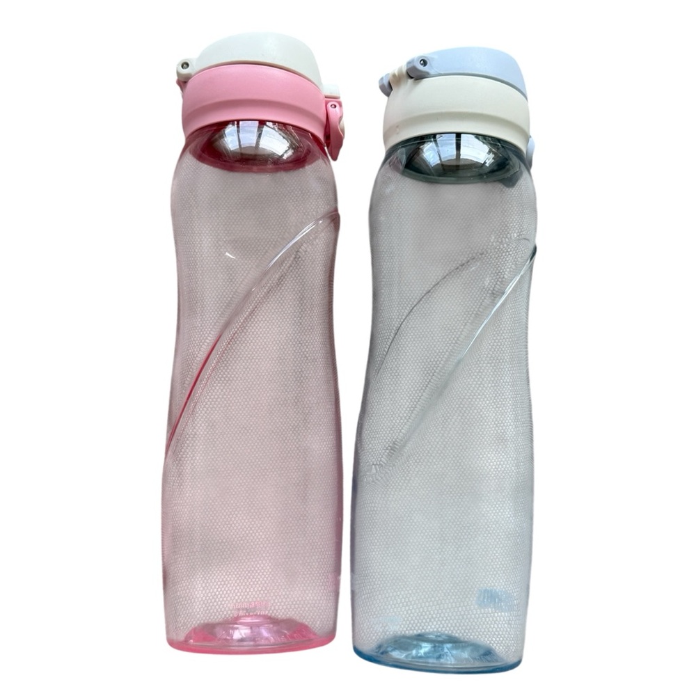 Thermos Pink and Blue Water Bottles, Set of 2 (G22)